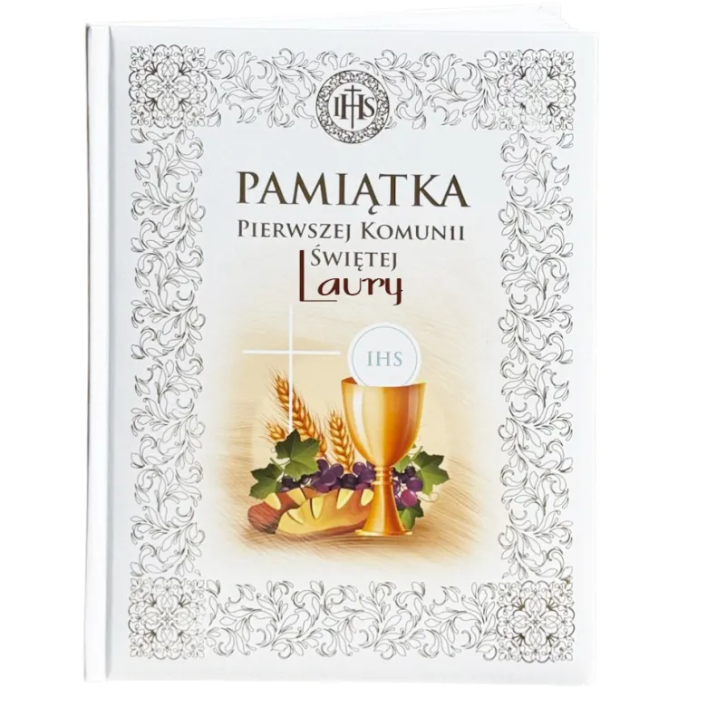 Album na Zdjęcia na Komunię - Pamiątka Pierwszej Komunii Świętej Prezent dla Chłopca Dziewczynki