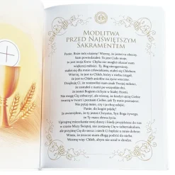 Album na Zdjęcia na Komunię - Pamiątka Pierwszej Komunii Świętej Prezent dla Chłopca Dziewczynki