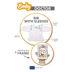 Baby Doctor - Śliniak z rękawami