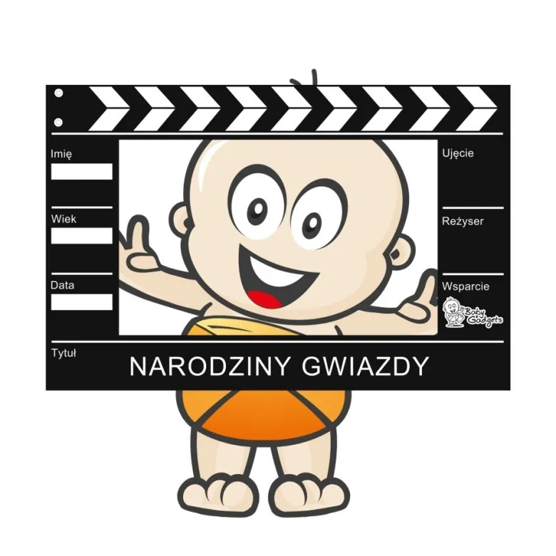 Baby Rockstar - Śliniak z rękawami