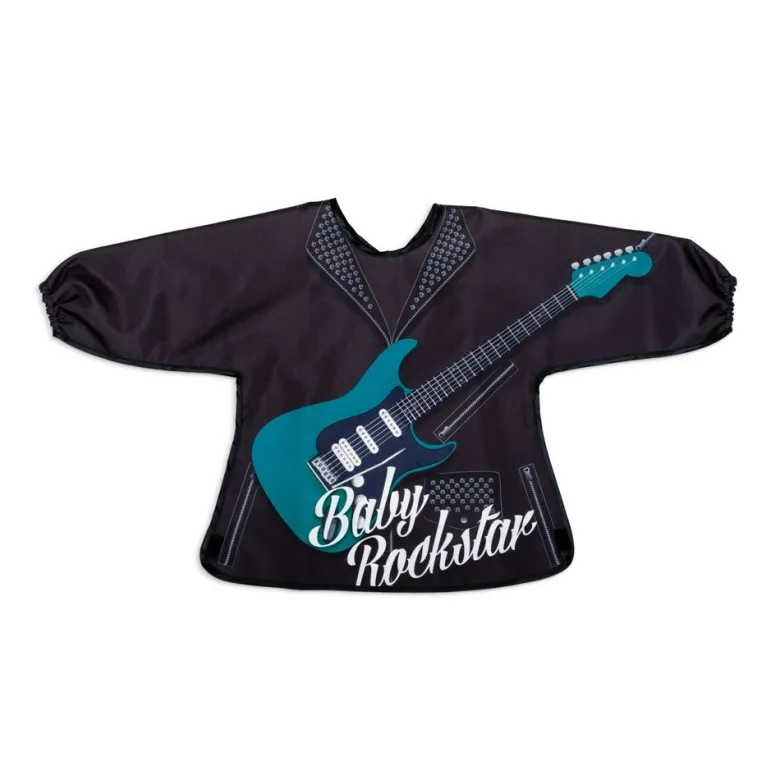 Baby Rockstar - Śliniak z rękawami