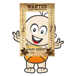 Baby Sheriff - Śliniak z rękawami