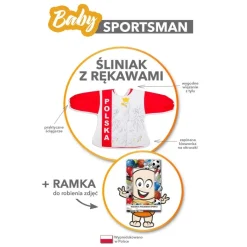 Baby Sportsman (PL) - Śliniak z rękawami