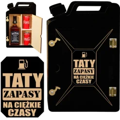 Barek Kanister Taty zapasy - prezent dla Taty na Dzień Ojca Święta Urodziny