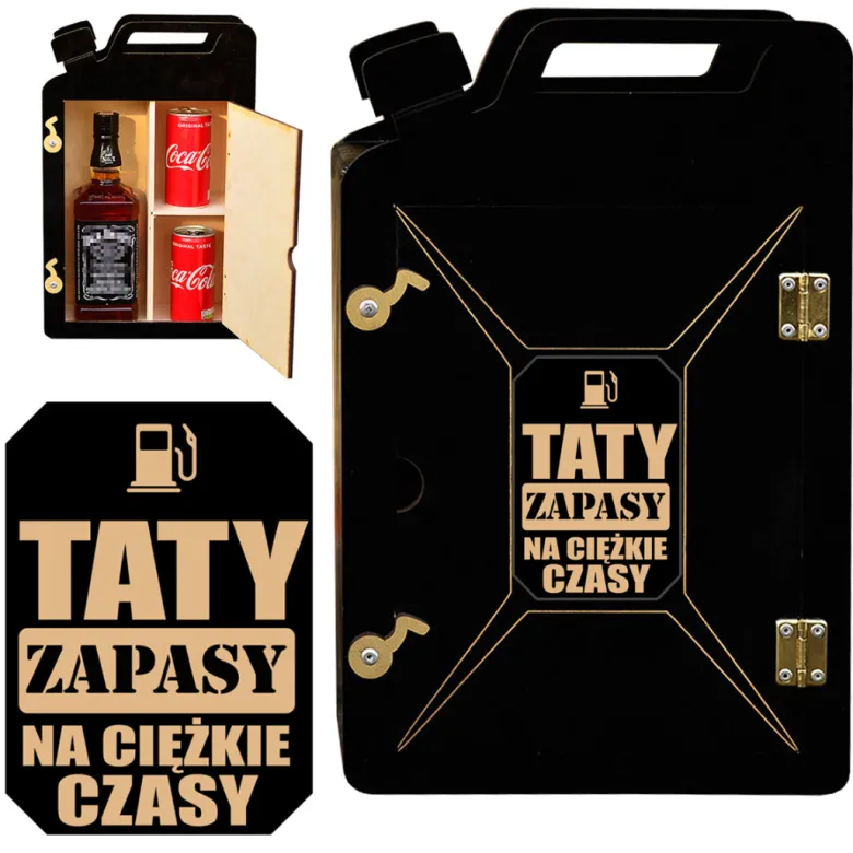 Barek Kanister Taty zapasy - prezent dla Taty na Dzień Ojca Święta Urodziny