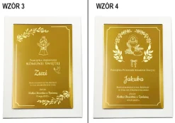 Biblia na Komunię w Ozdobnym Pudełku z Grawerem - Prezent na Komunię Pamiątka Pierwszej Komunii Świętej