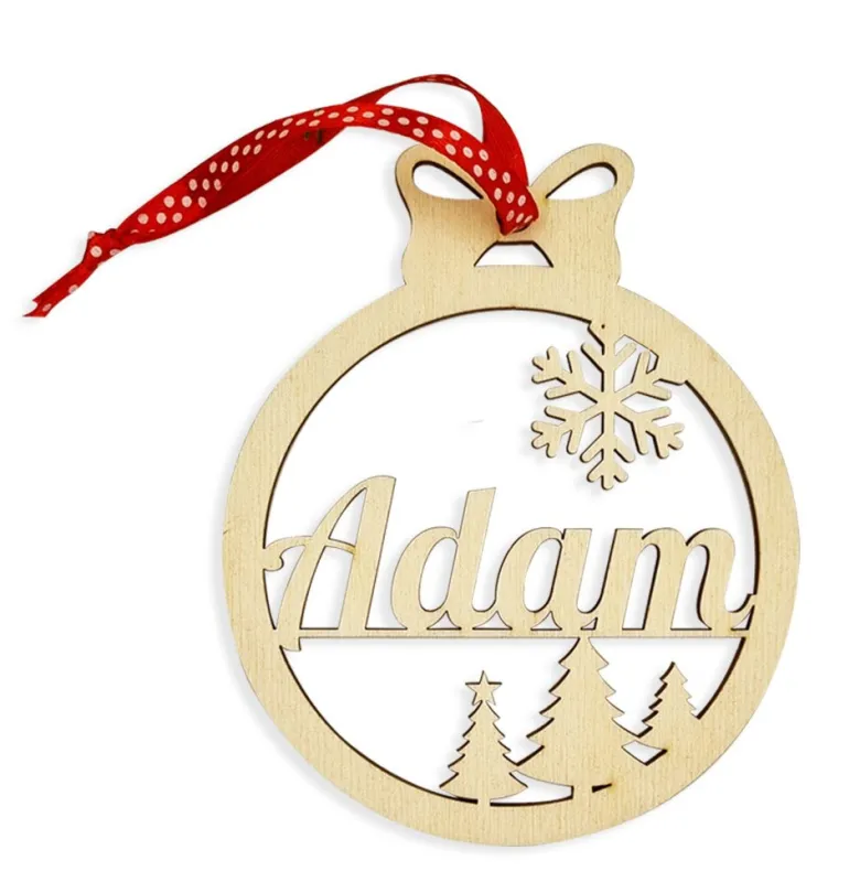 Bombka z Imieniem - oryginalny prezent na Święta