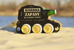 Czołg na Piwo - prezent na Dzień Dziadka bez imienia - Prezent na Dzień Babci i Dziadka