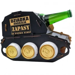 Czołg na Piwo - prezent na Dzień Dziadka z imieniem - Prezent na Dzień Babci i Dziadka