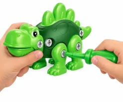 Dinozaury do Skręcania 2szt. + Życzenia - Prezent na Dzień Chłopaka do Przedszkola Szkoły
