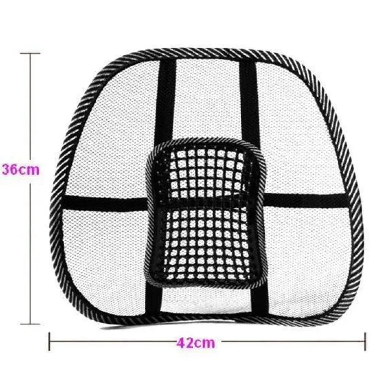Ergonomiczna podpórka na krzesło z masażerem