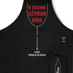 Fartuszek dla gotującej kobiety -