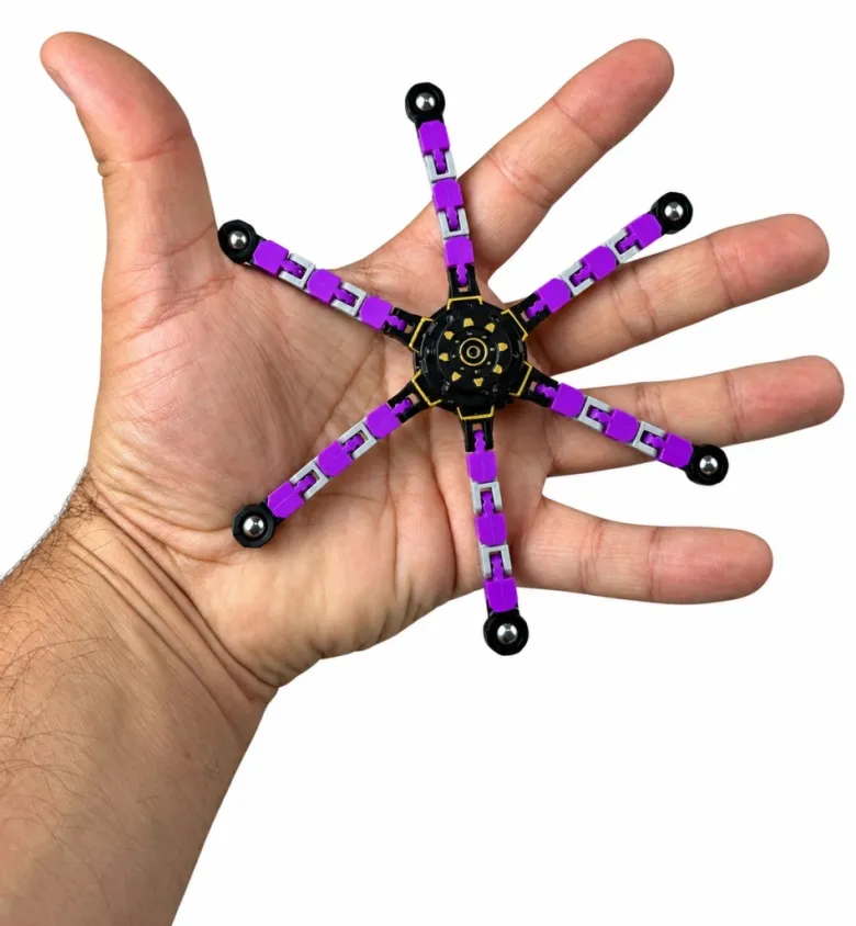 Fidget Spinner Robot do Składania - Prezent na Dzień Chłopaka Szkoła Przedszkole
