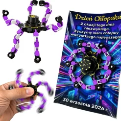 Fidget Spinner Robot do Składania - Prezent na Dzień Chłopaka Szkoła Przedszkole