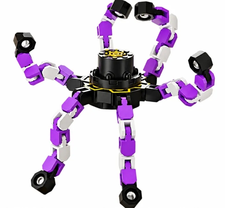 Fidget Spinner Robot do Składania - Prezent na Dzień Chłopaka Szkoła Przedszkole