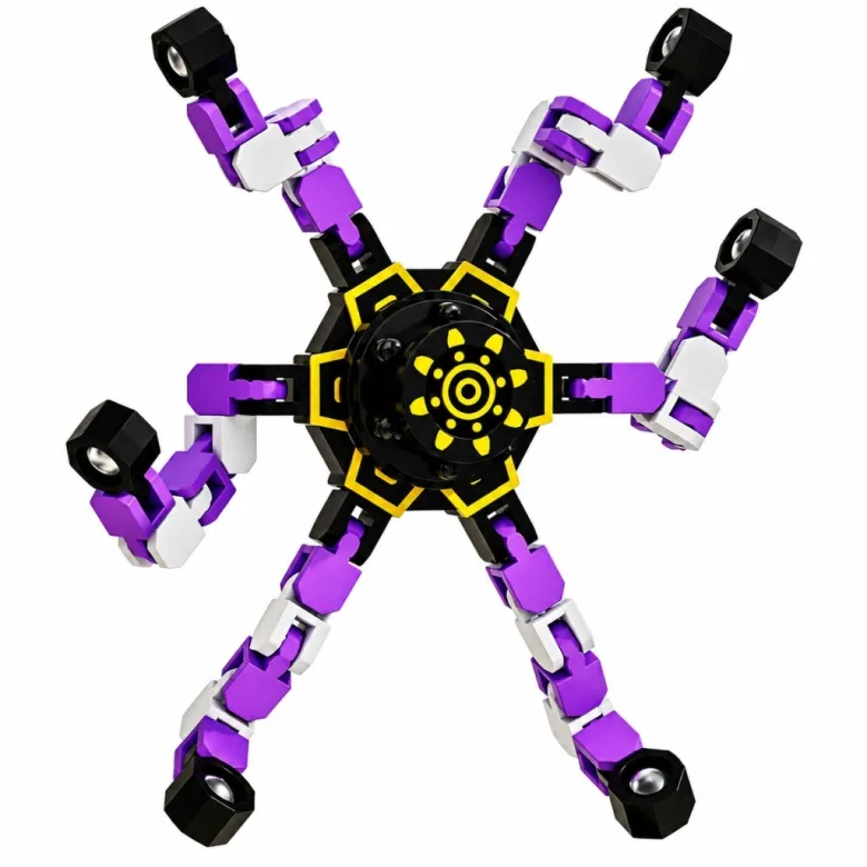 Fidget Spinner Robot do Składania - Prezent na Dzień Chłopaka Szkoła Przedszkole