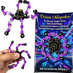Fidget Spinner Robot do Składania - Prezent na Dzień Chłopaka Szkoła Przedszkole