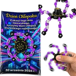 Fidget Spinner Robot do Składania - Prezent na Dzień Chłopaka Szkoła Przedszkole