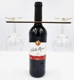 Fotel Bujany na Wino z grawerem + kieliszki