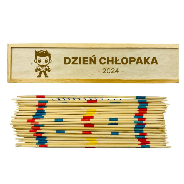 Gra Mikado Bierki - prezent na Dzień Chłopaka Przedszkole Szkoła