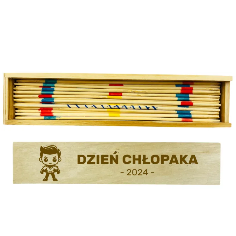 Gra Mikado Bierki - prezent na Dzień Chłopaka Przedszkole Szkoła
