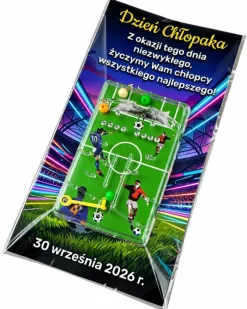 Gra Piłka Nożna + Życzenia - prezent na Dzień Chłopaka Szkoła Przedszkole Szkółka Piłkarska