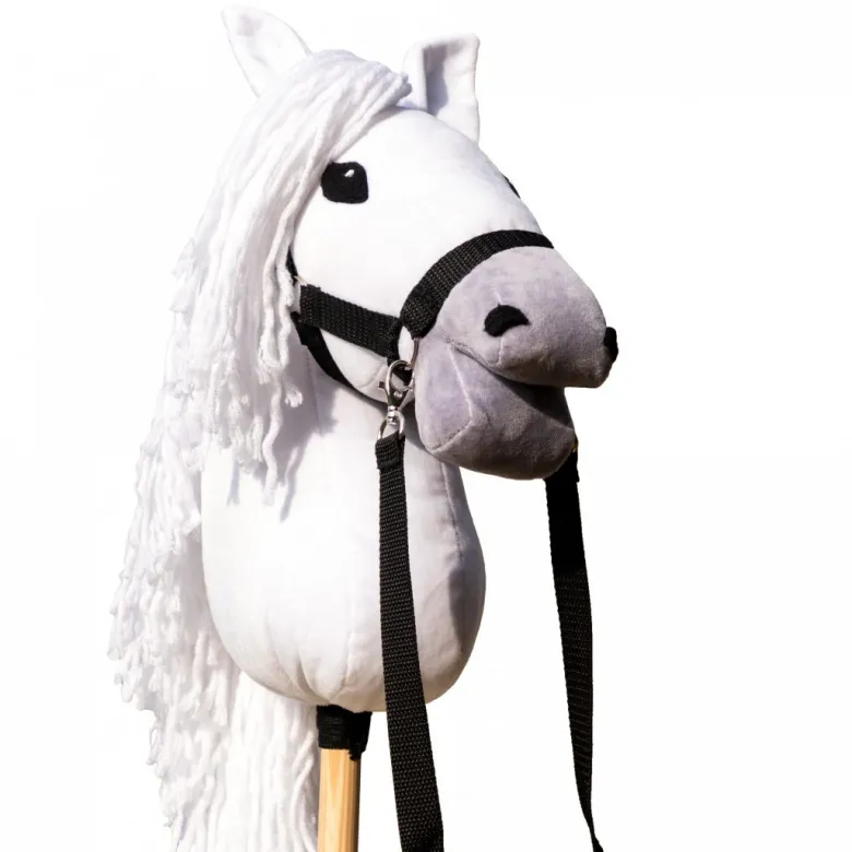 Hobby Horse Skippi - koń na kiju - Biały
