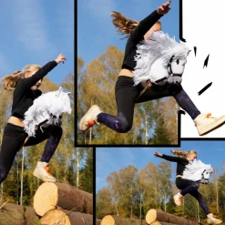 Hobby Horse Skippi - koń na kiju - Biały