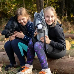Hobby Horse Skippi - koń na kiju - Czarny