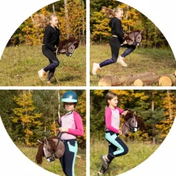 Hobby Horse Skippi - koń na kiju - Czarny