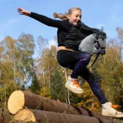 Hobby Horse Skippi - koń na kiju - Czarny