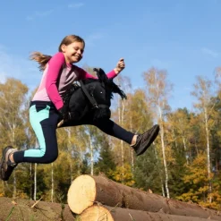 Hobby Horse Skippi - koń na kiju - Czarny