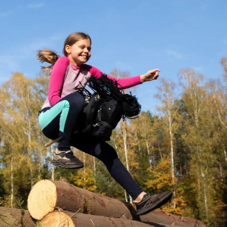 Hobby Horse Skippi - koń na kiju - Kasztanowaty