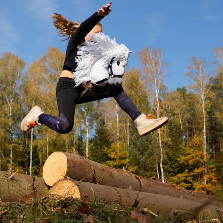 Hobby Horse Skippi - koń na kiju - Kasztanowaty