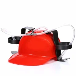 Imprezowy kask - Czerwony