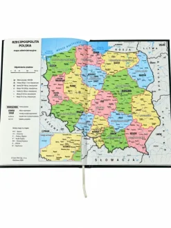 Kalendarz dla Wychowawcy Nauczyciela Czarny - Prezent Upominek na Dzień Nauczyciela