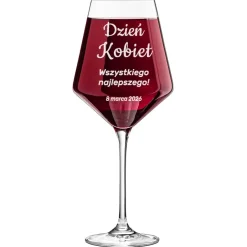 Kieliszek do Wina z Grawerem - Prezent na Dzień Kobiet dla koleżanek z pracy