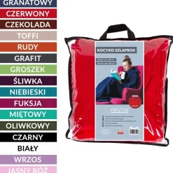 Kocyko-szlafrok - Groszek