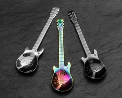 Kolorowe muzyczne łyżeczki - prezent dla gitarzysty muzyka