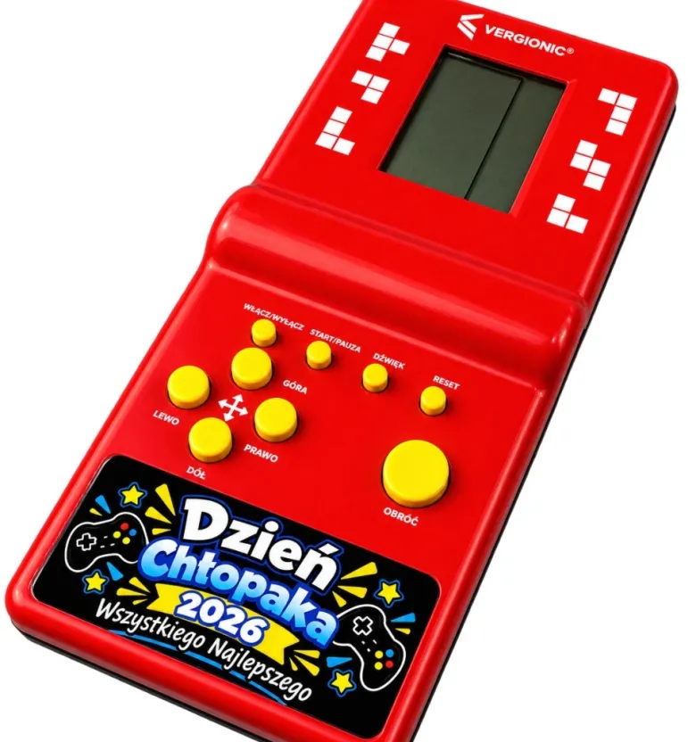 Konsola Retro Gra 9999w1 - Prezent na Dzień Chłopaka Szkoła Przedszkole dla Chłopca 4 5 6 7 8 9 10 lat