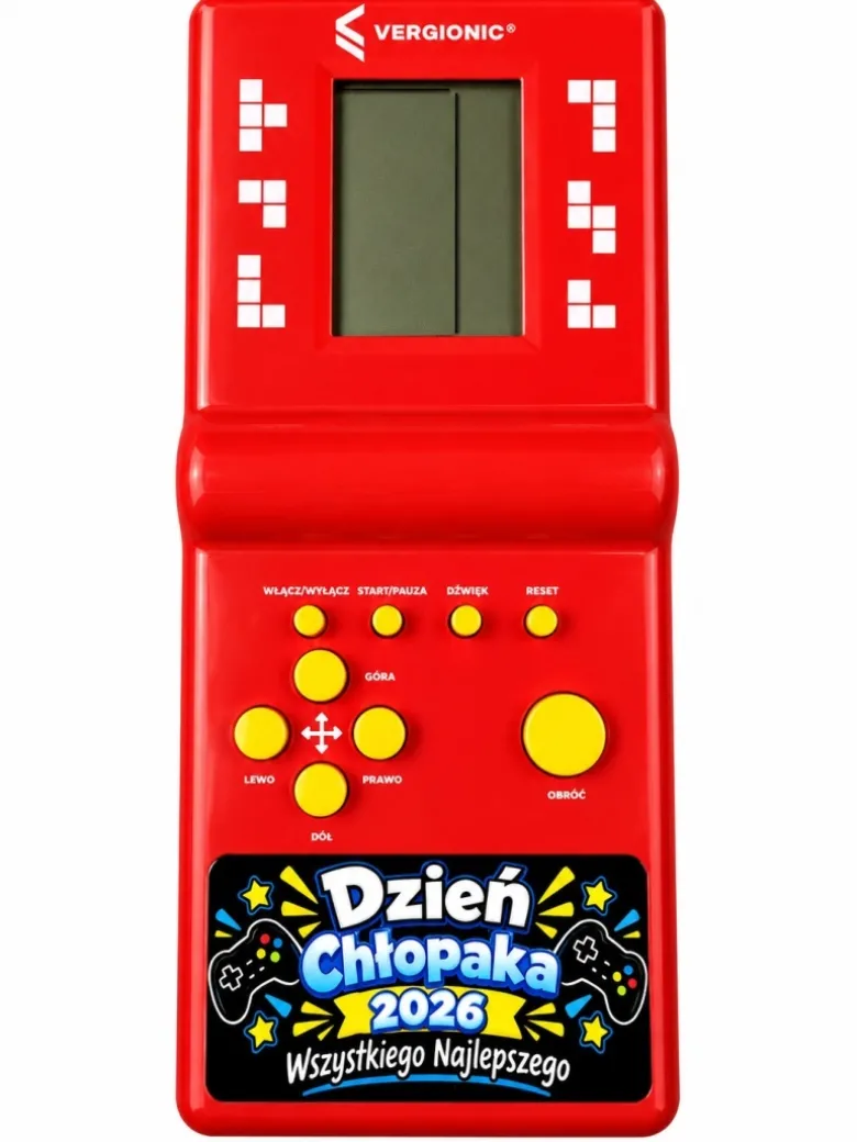 Konsola Retro Gra 9999w1 - Prezent na Dzień Chłopaka Szkoła Przedszkole dla Chłopca 4 5 6 7 8 9 10 lat