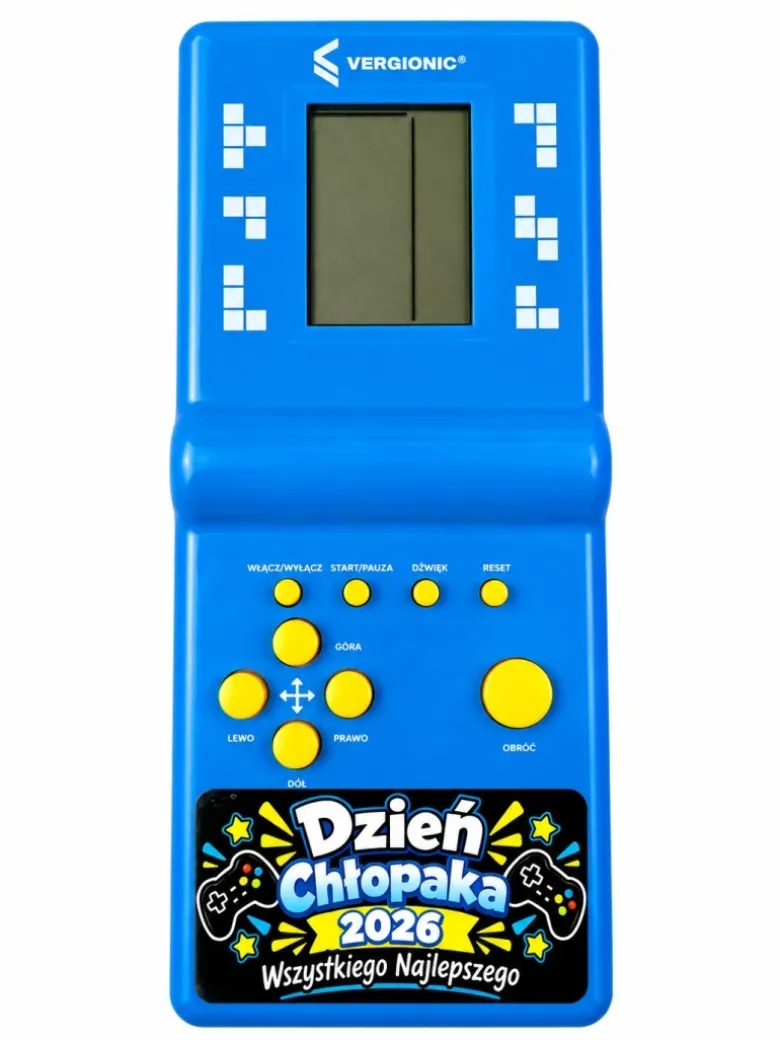 Konsola Retro Gra 9999w1 - Prezent na Dzień Chłopaka Szkoła Przedszkole dla Chłopca 4 5 6 7 8 9 10 lat
