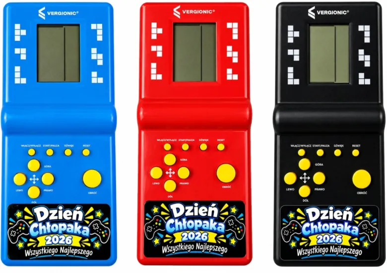 Konsola Retro Gra 9999w1 - Prezent na Dzień Chłopaka Szkoła Przedszkole dla Chłopca 4 5 6 7 8 9 10 lat