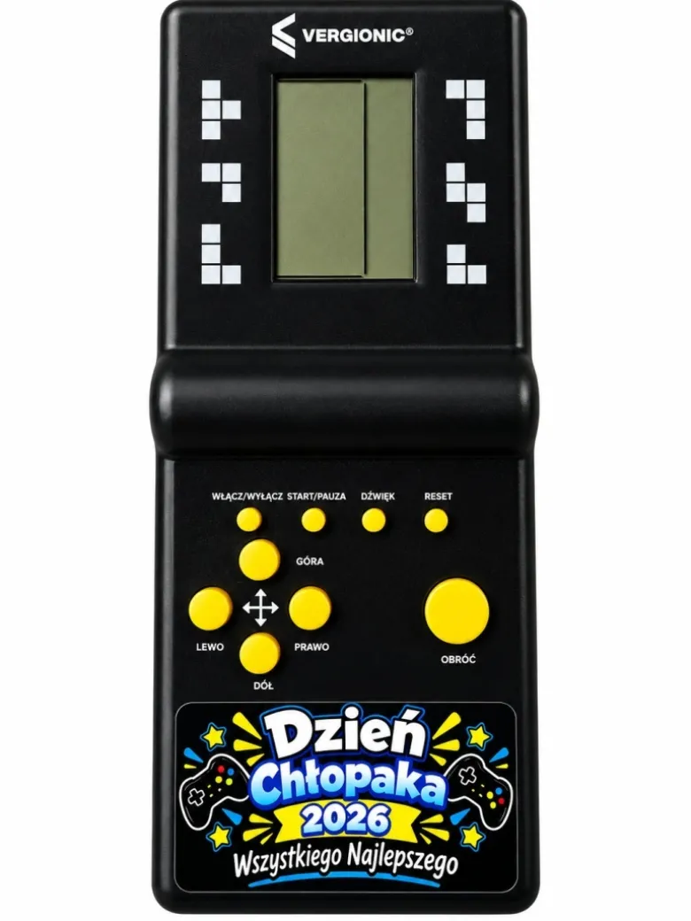 Konsola Retro Gra 9999w1 - Prezent na Dzień Chłopaka Szkoła Przedszkole dla Chłopca 4 5 6 7 8 9 10 lat