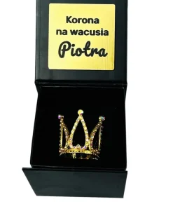 Korona na Wacusia - Śmieszny Prezent dla Niego Męża Chłopaka Faceta Mężczyzny na Walentynki Urodziny Święta