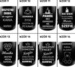 Kubek Metalowy Turystyczny z Karabińczykiem - Prezent dla Wędkarza Miłośnik Żołnierza Gór Kierowcy
