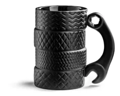 Kubek OPONY ceramiczny z kluczem - prezent dla kierowcy tira