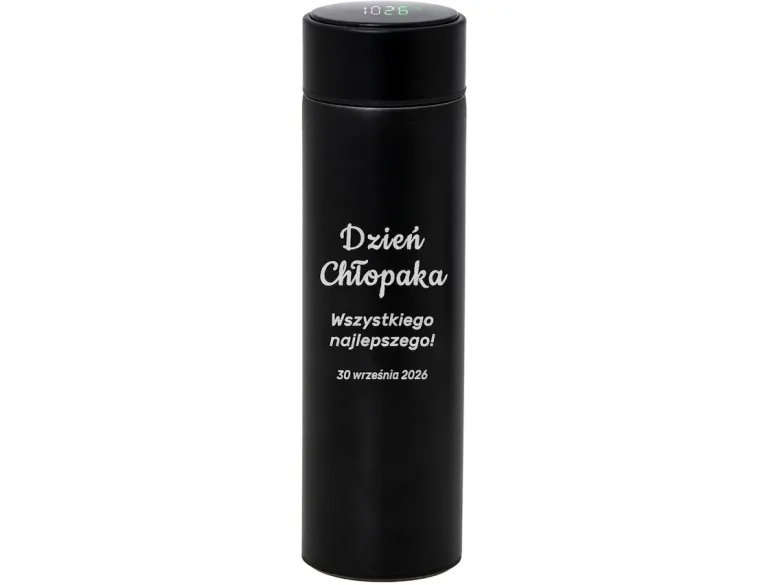 Kubek Termiczny 500 ml z Grawerem - prezent na Dzień Chłopaka Szkoła Praca