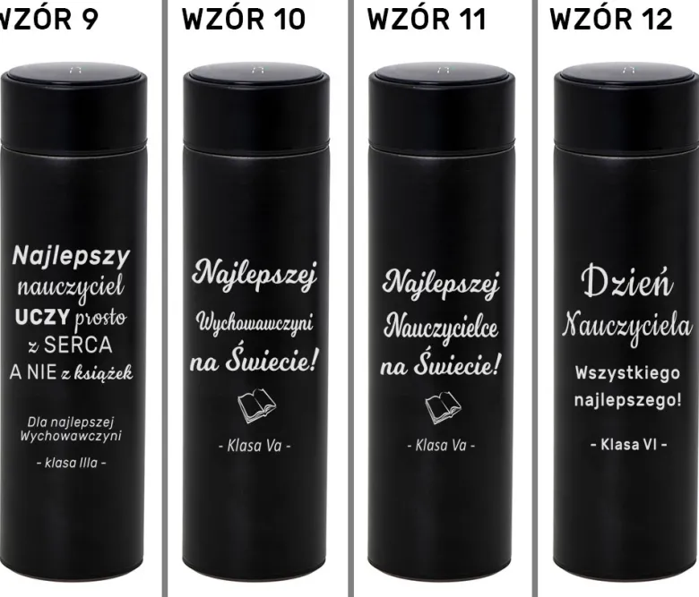 Kubek Termiczny z Grawerem dla Nauczyciela - Prezent na Dzień Nauczyciela dla Wychowawcy