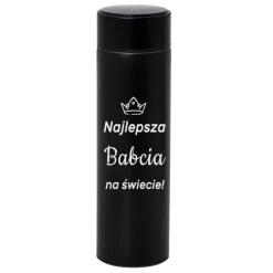 Kubek Termiczny z grawerem dla Babci - prezent na Dzień Babci i Dziadka Urodziny Święta